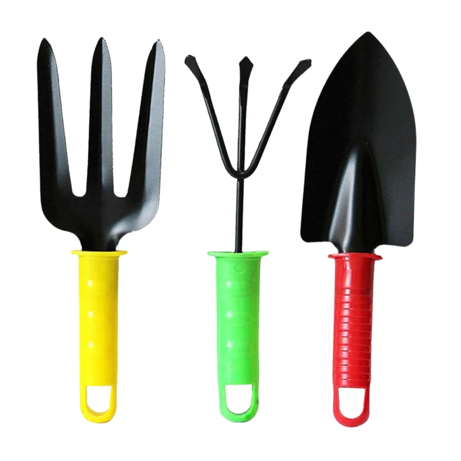 1768  Colorfull Garden Tool Set Set of 3Pc