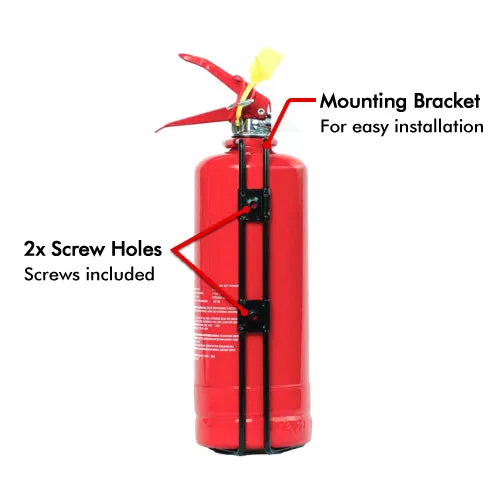 1KG ABC Dry Powder Fire Extinguisher (Pack of 2)