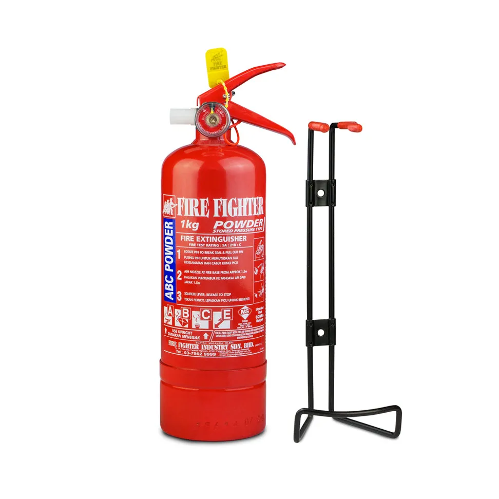 1KG ABC Dry Powder Fire Extinguisher (Puspakom, Bomba & Sirim Approved)