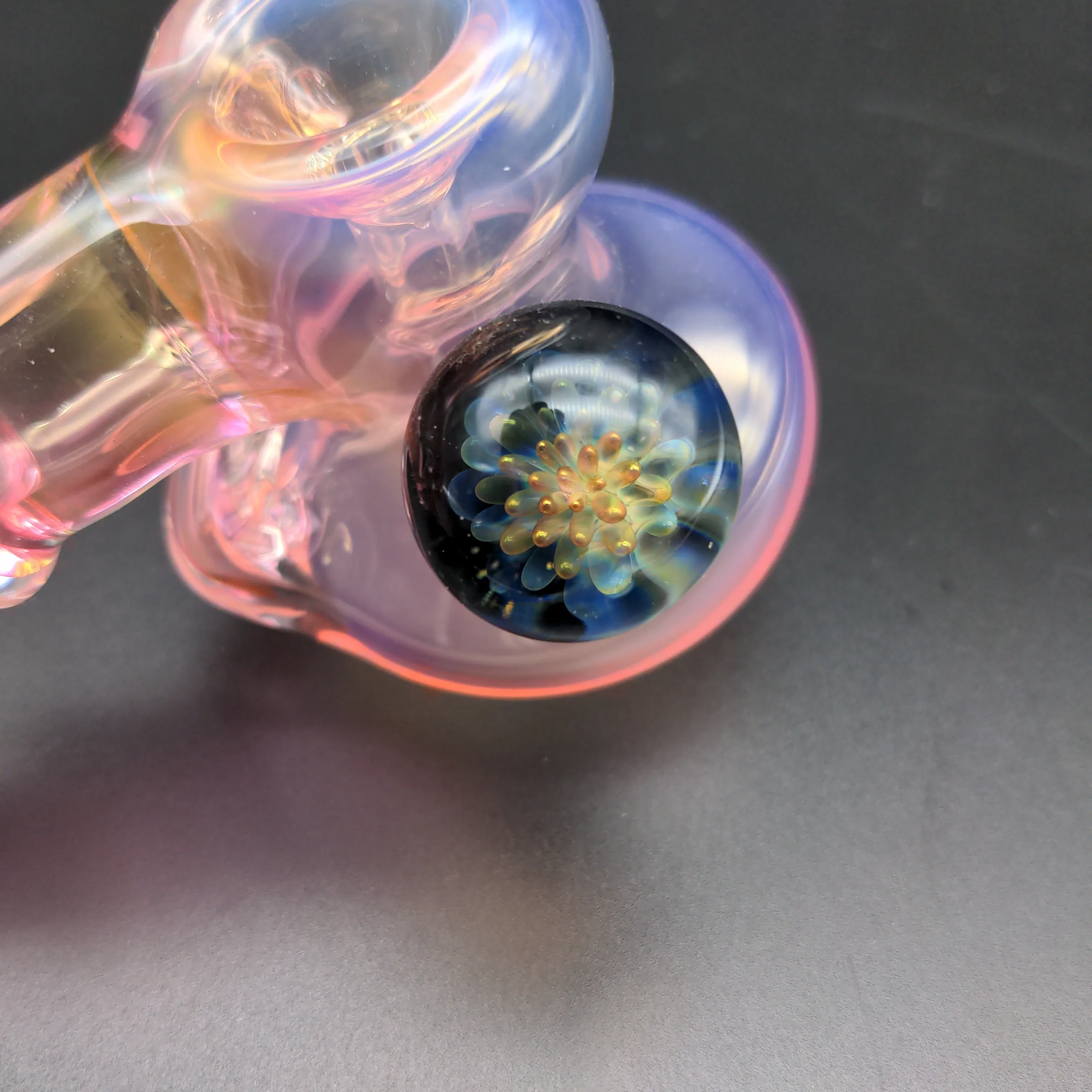 5.5 Hammer Bubbler - by SlynxxGlass