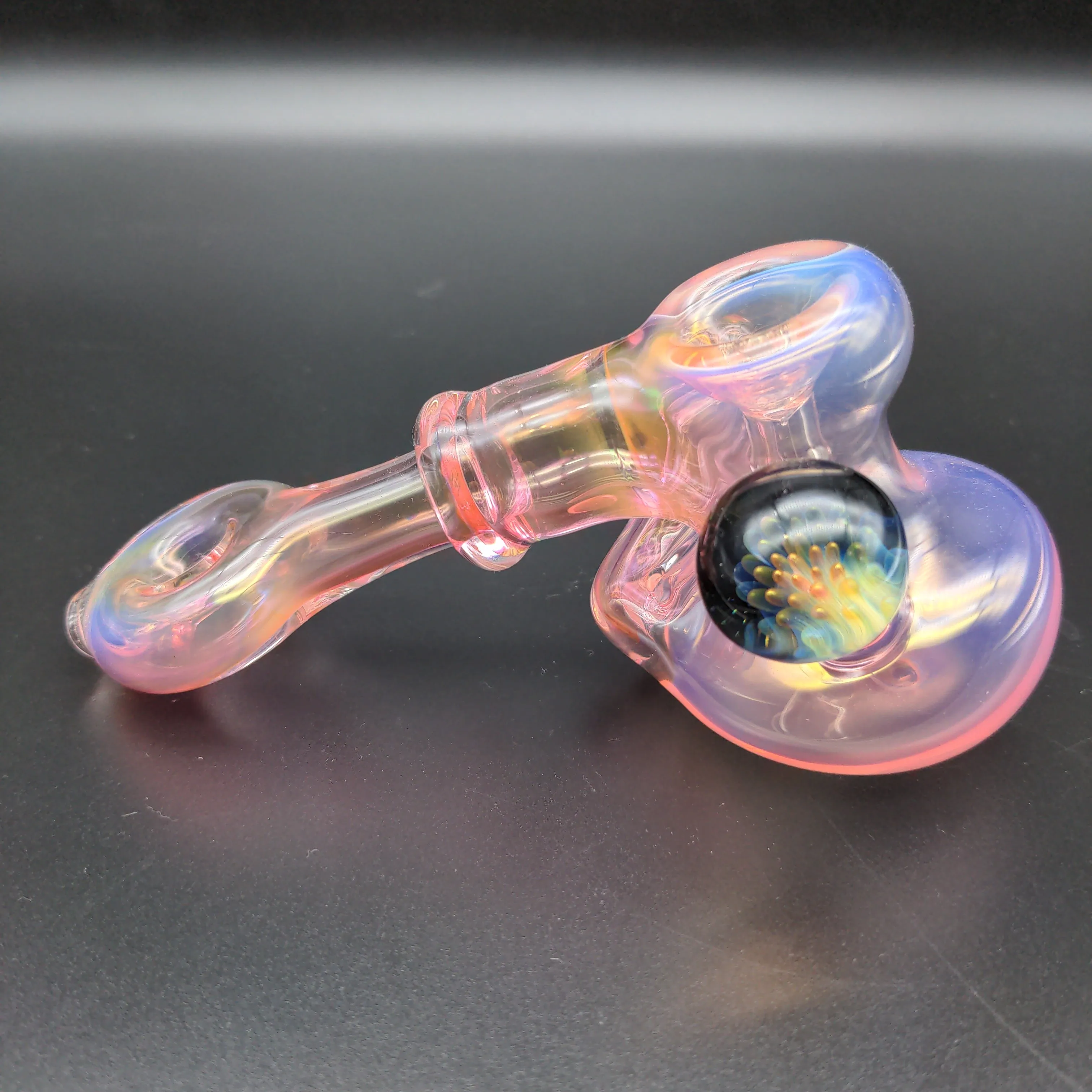 5.5 Hammer Bubbler - by SlynxxGlass