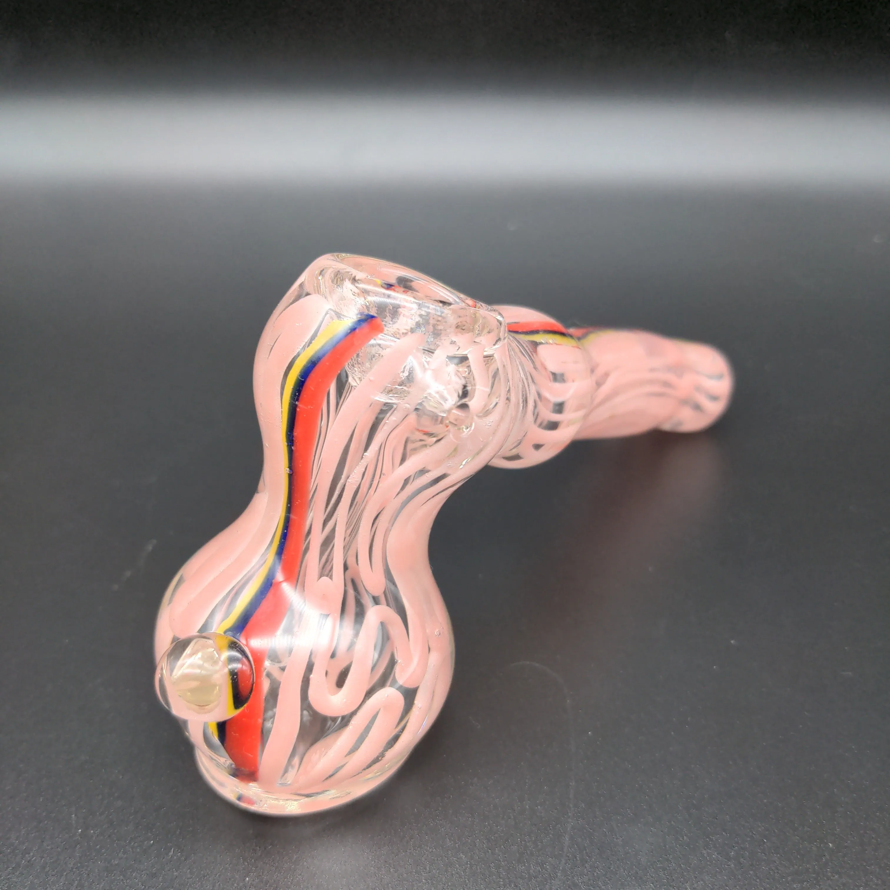 7 Hammer Bubbler Rasta Line Color Tube