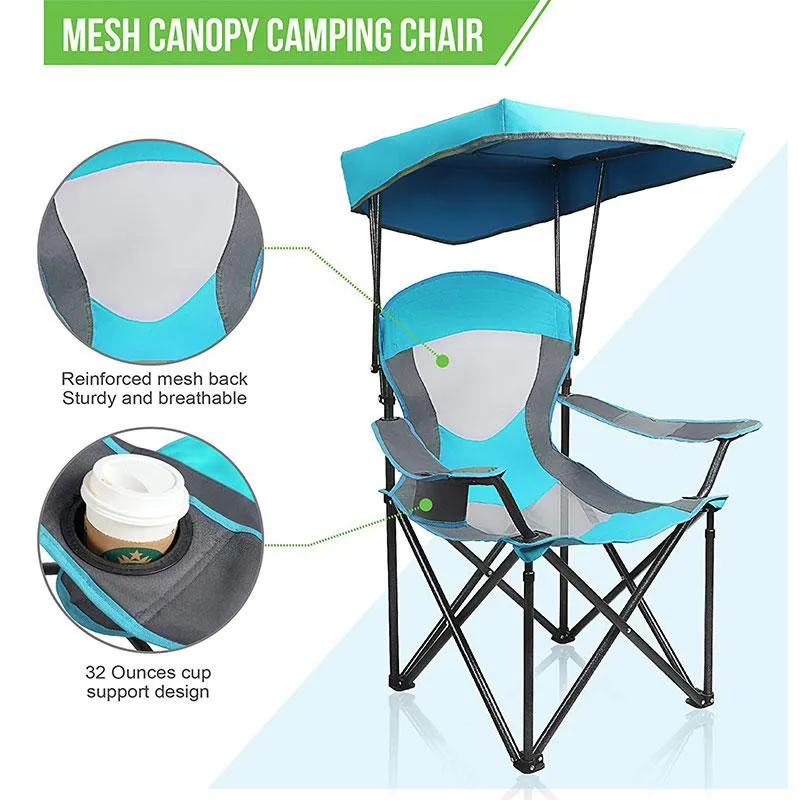 ALPHA CAMP Folding Most Comfortable Camping Chair