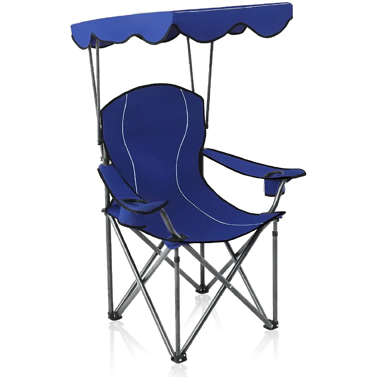 Alpha Camp Folding Shade Canopy Camping Chair