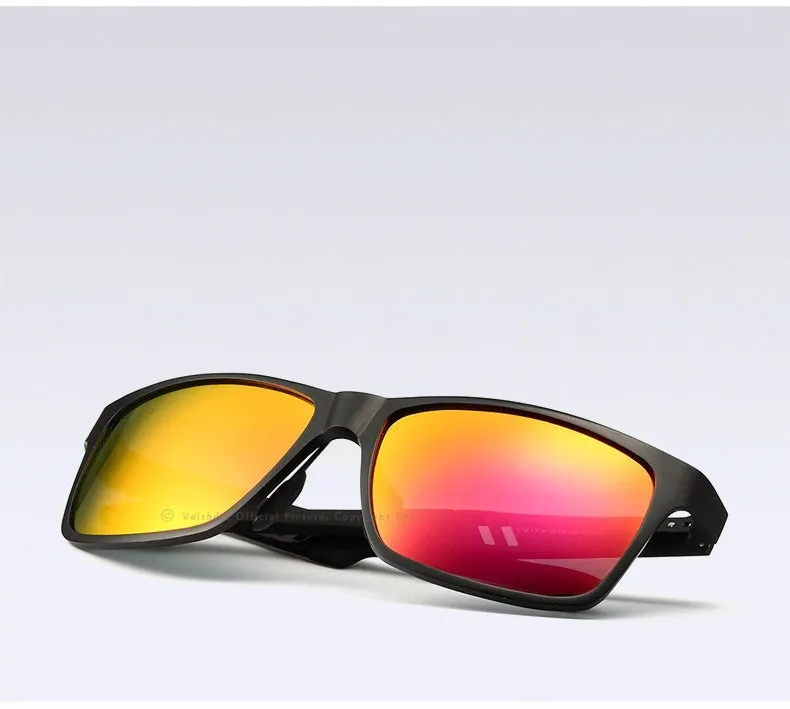 Aluminum Mirror Eyewear Polarized Lens Fashion Sunglasses for Men