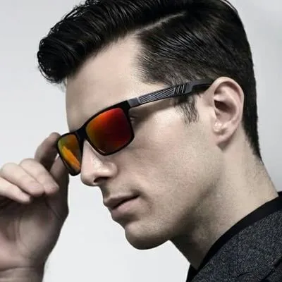 Aluminum Mirror Eyewear Polarized Lens Fashion Sunglasses for Men