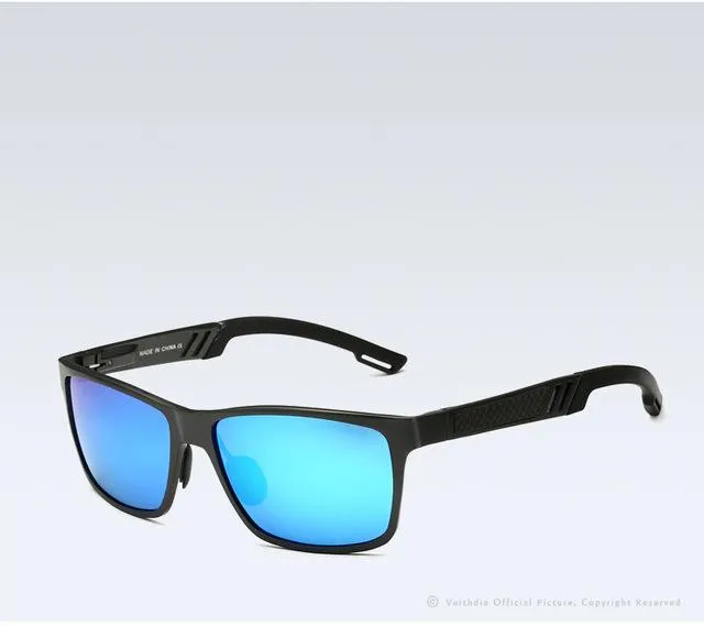 Aluminum Mirror Eyewear Polarized Lens Fashion Sunglasses for Men