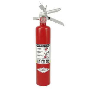 Amerex 2.5 lb ABC Fire Extinguisher with Vehicle Bracket B417T