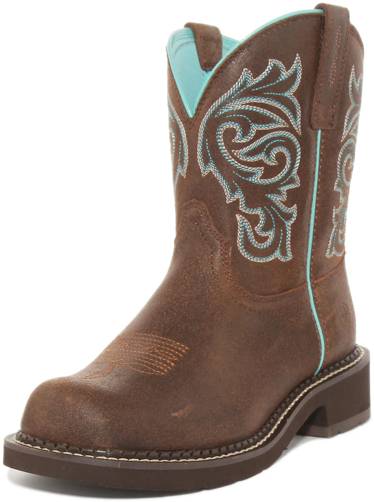 Ariat Fatbaby In Brown Blue For Women