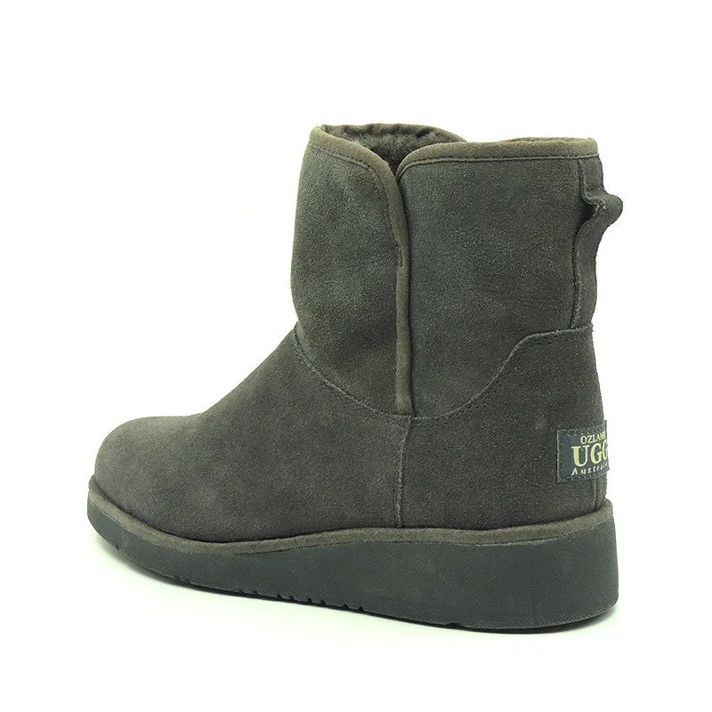 Blair Short Ugg Boot - Grey