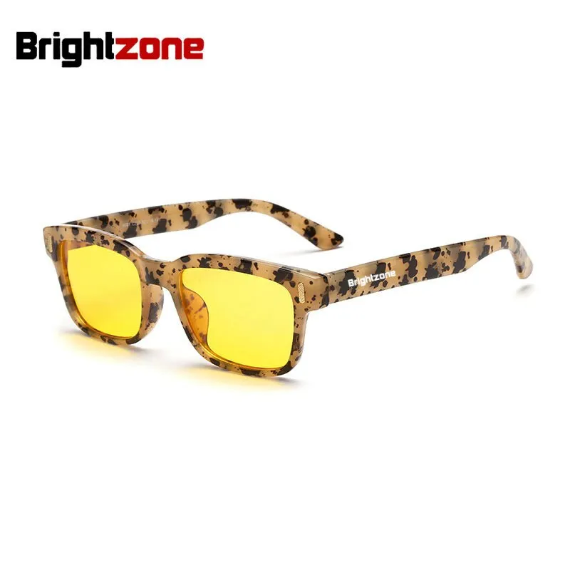 Brightzone Unisex Full Rim Square Tr 90 Gaming Eyeglasses 22h