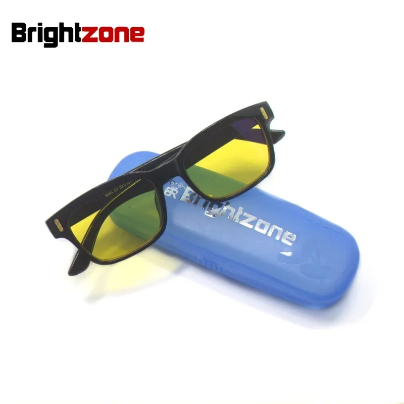 Brightzone Unisex Full Rim Square Tr 90 Gaming Eyeglasses 22h