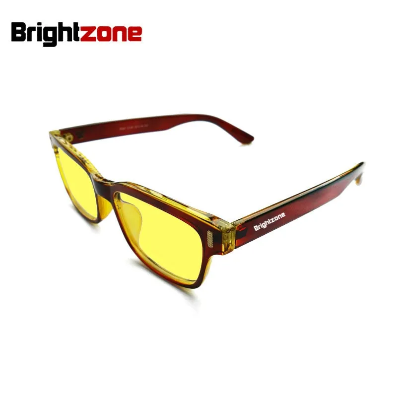 Brightzone Unisex Full Rim Square Tr 90 Gaming Eyeglasses 22h