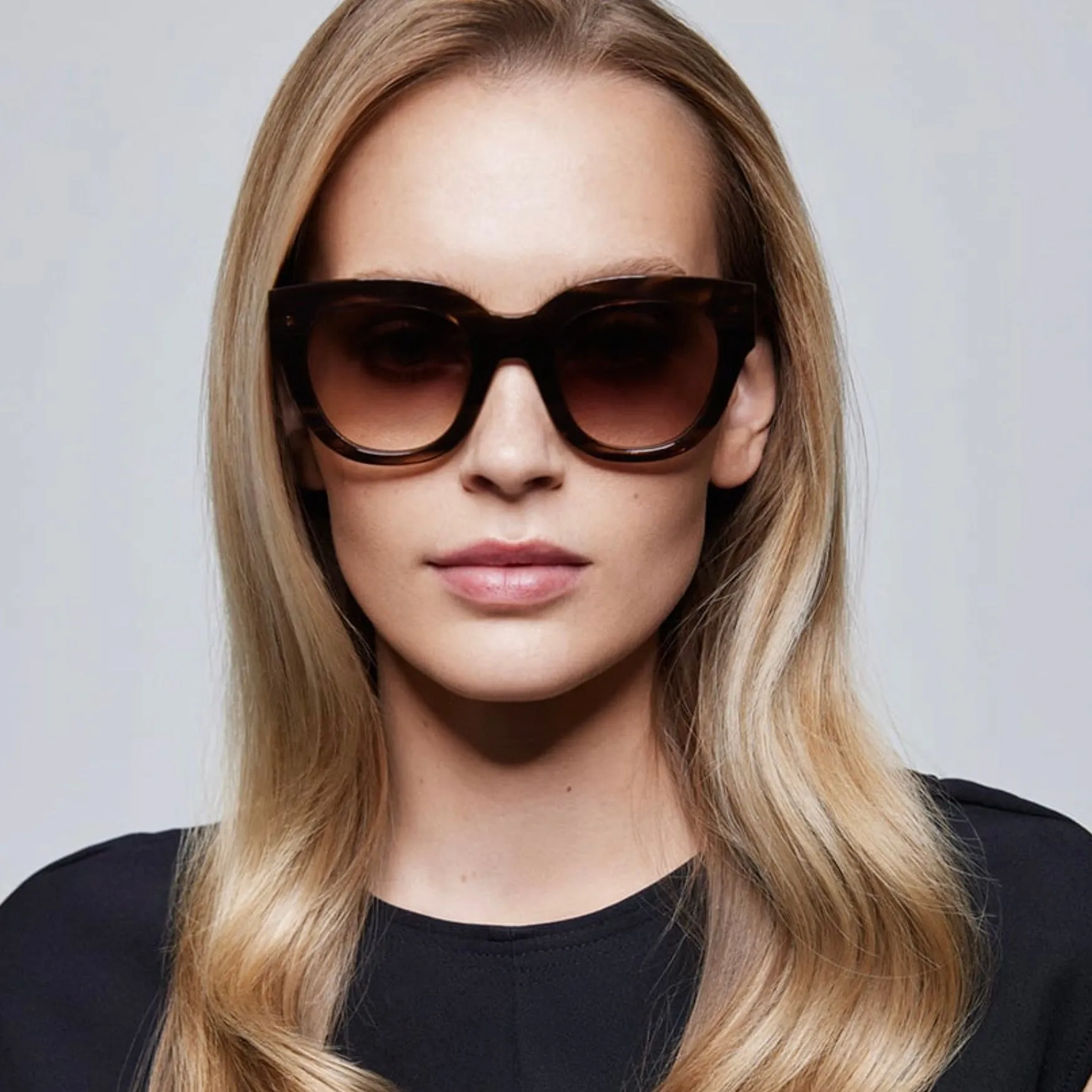 Brown Carla Reader Sunglasses