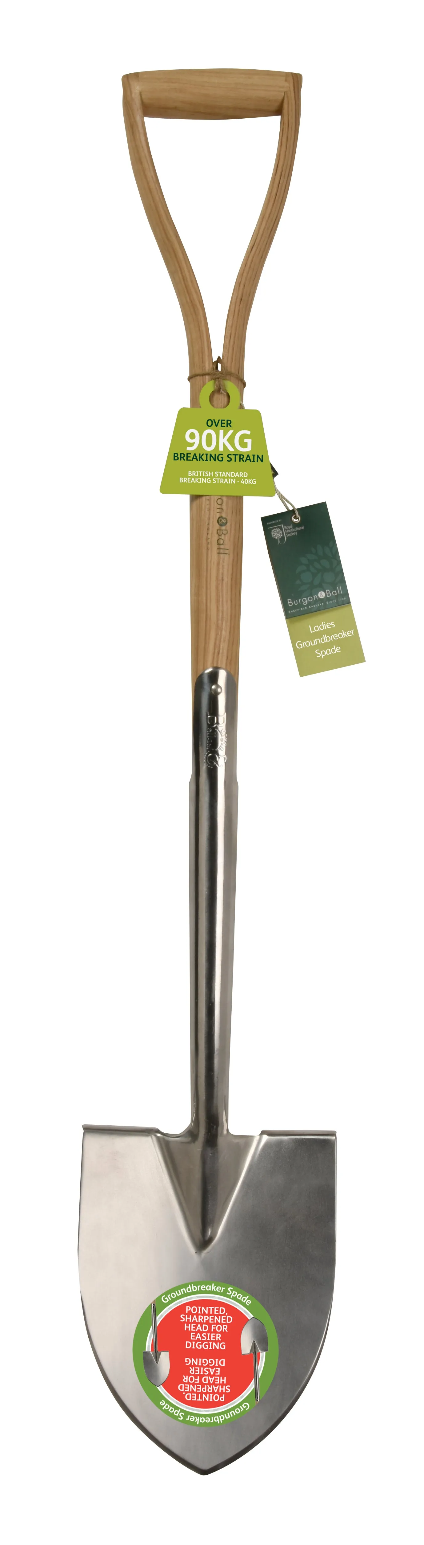 Burgon & Ball RHS Small Groundbreaker Spade