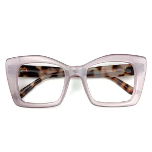 Cleo Beige Reading Glasses