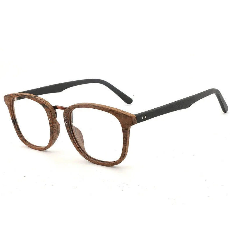 Cubojue Unisex Full Rim Square Acetate Reading Glasses 50021