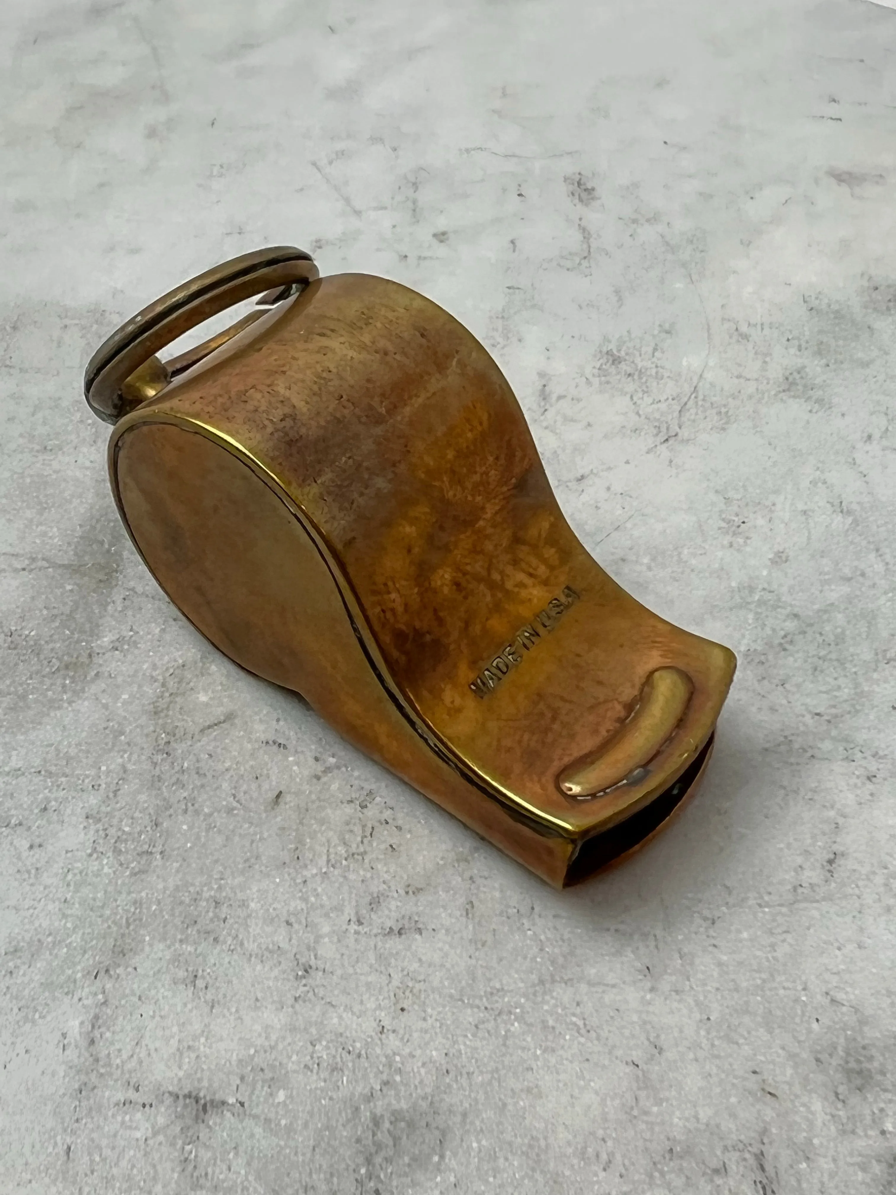 Estate Collection - Brass Police Whistles