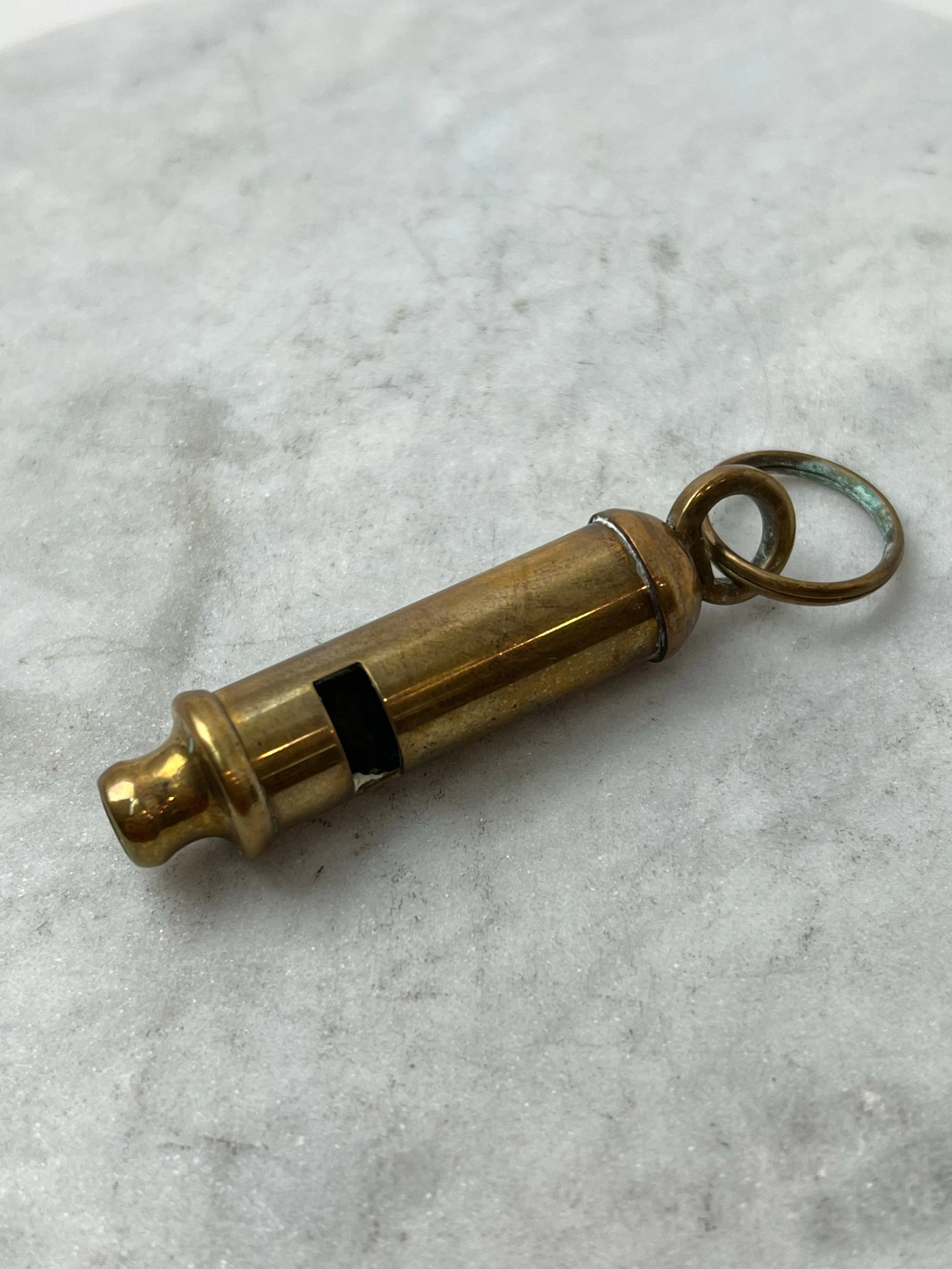 Estate Collection - Brass Police Whistles