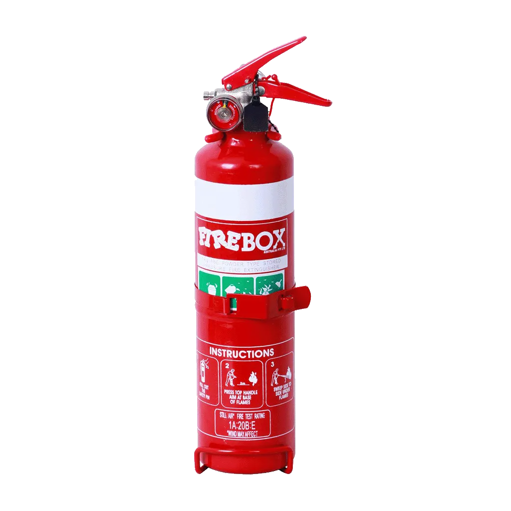 Firebox Fire Extinguisher 1Kg Dry Chemical Powder Abe - FB10ABE