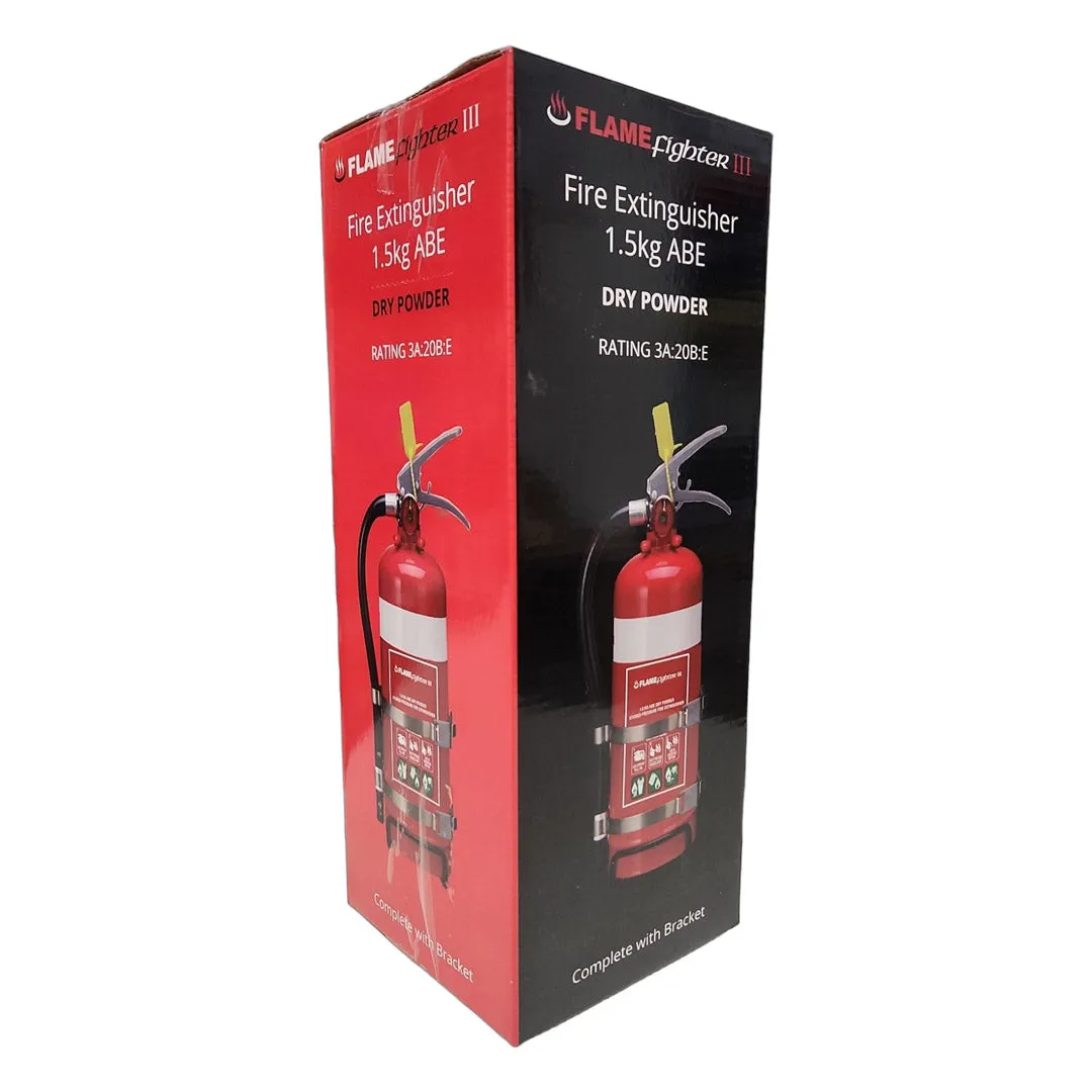 Flamefighter III 1.5kg ABE Dry Powder Fire Extinguishers