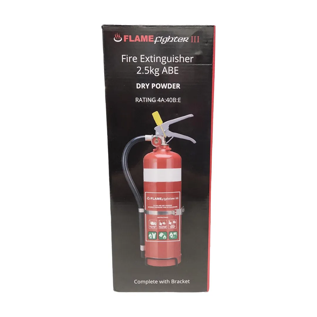 Flamefighter III  2.5kg ABE Dry Powder Fire Extinguisher