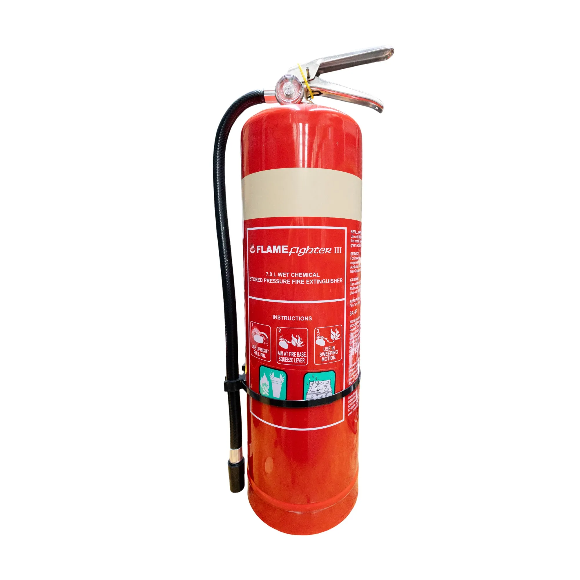 Flamefighter III  7L Wet Chemical Extinguishers