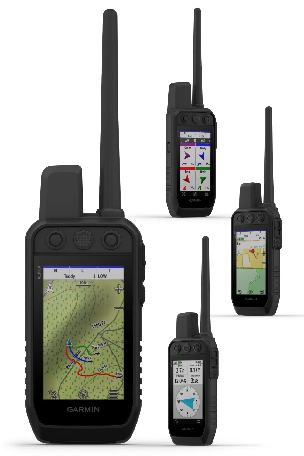 Garmin Alpha 300 / Alpha 300i Advanced Dog Tracking and Training Handheld