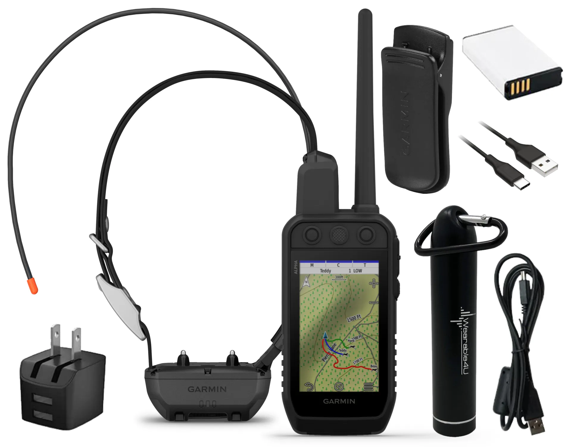 Garmin Alpha 300 / Alpha 300i Advanced Dog Tracking and Training Handheld