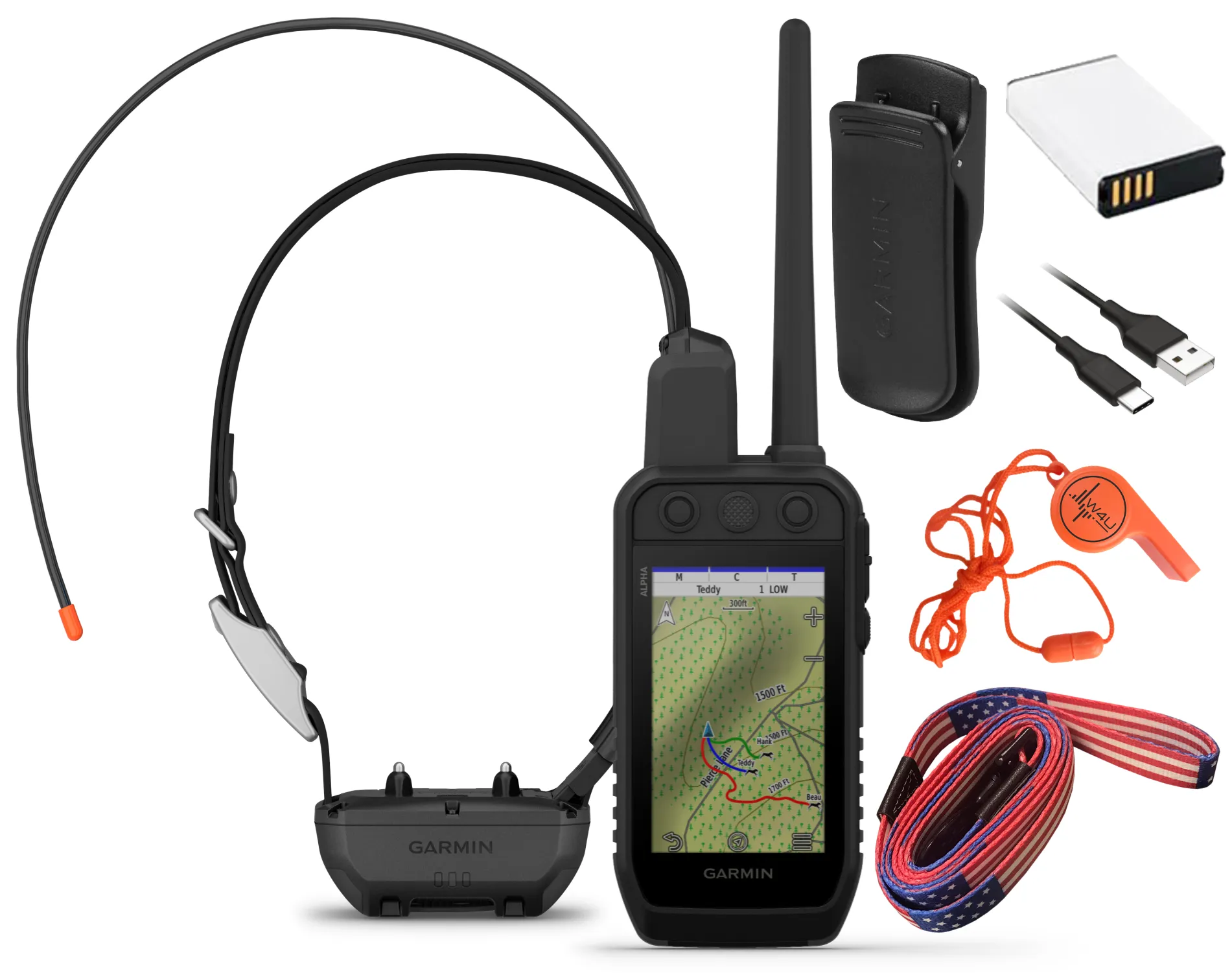 Garmin Alpha 300 / Alpha 300i Advanced Dog Tracking and Training Handheld