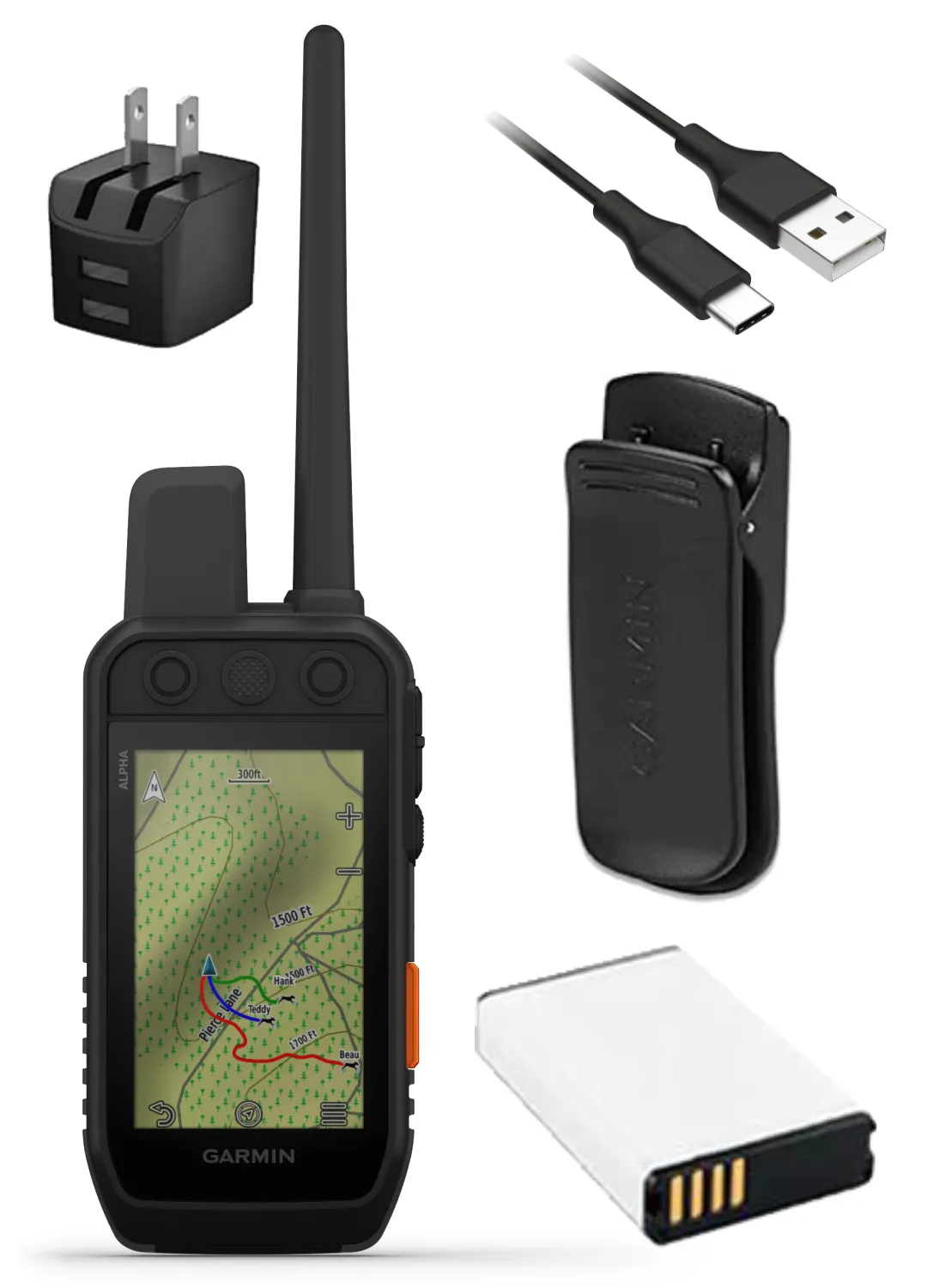 Garmin Alpha 300 / Alpha 300i Advanced Dog Tracking and Training Handheld