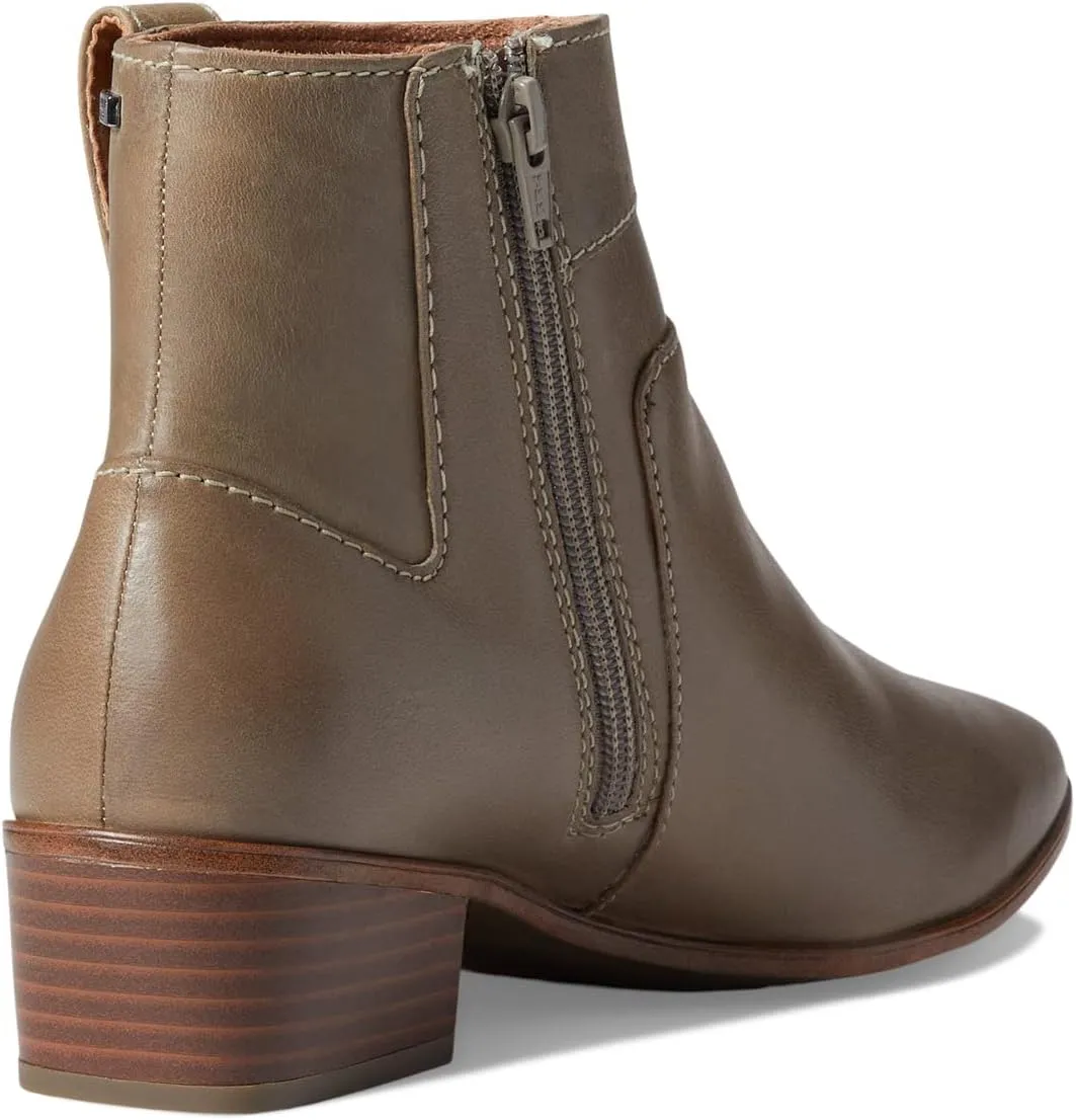 Geovana Layered Boot Rockport Taupe Leather Waterproof