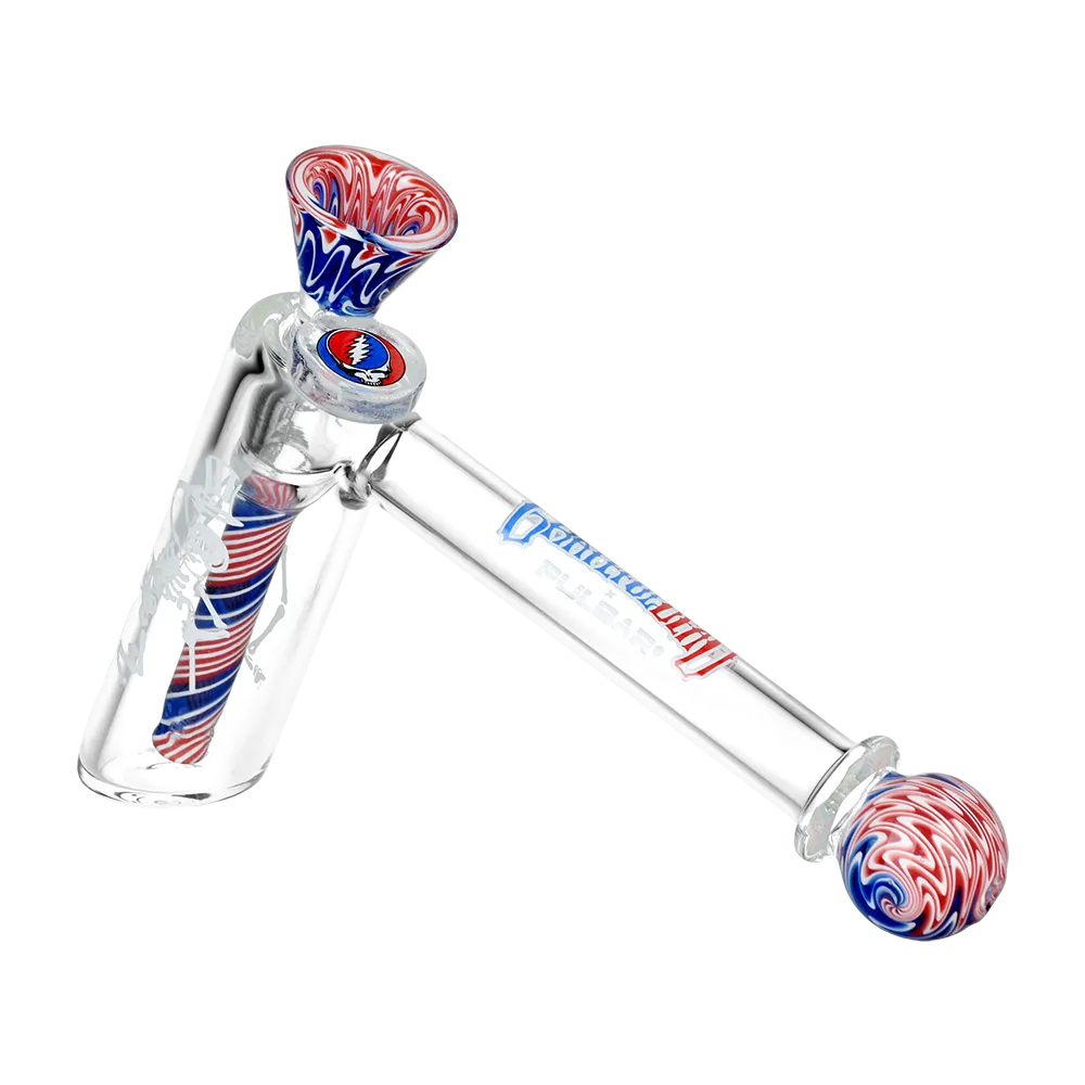 Grateful Dead Wig Wag Hammer Bubbler, Stash Jar, & Tray Bundle