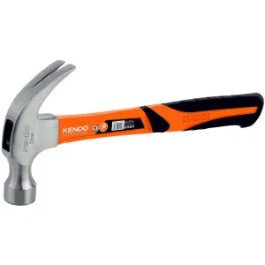 Kendo 20oz Fiberglass Claw Hammer