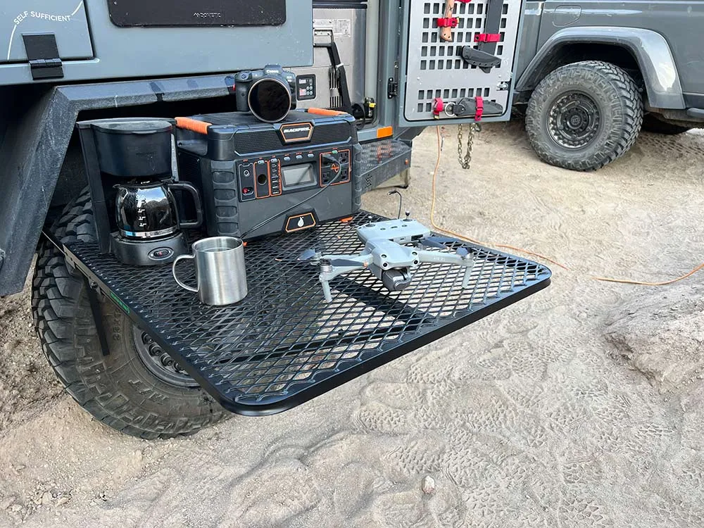 Large Steel Camping Table