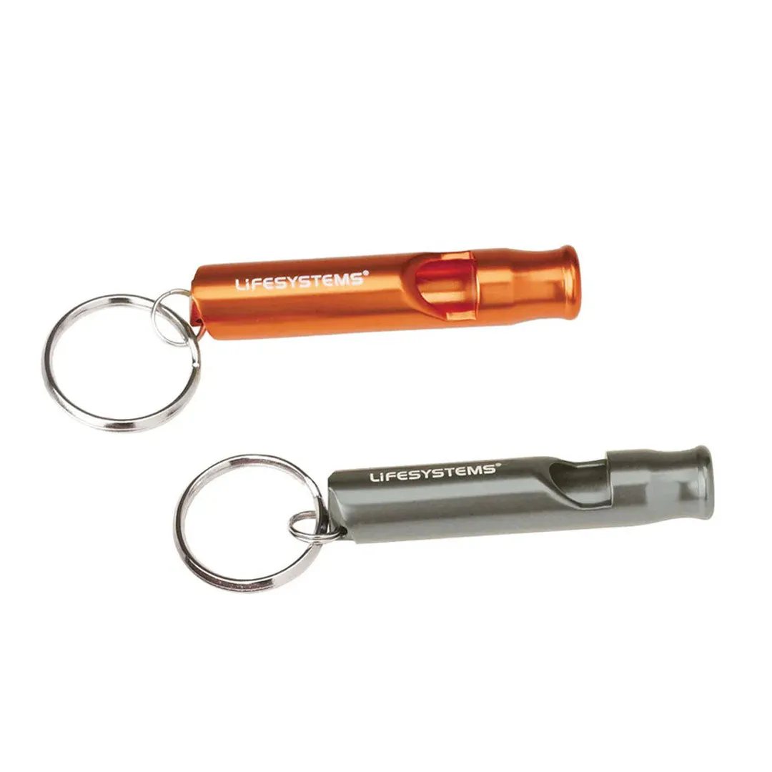 Lifesystems Aluminium Mountain Whistle 100dB