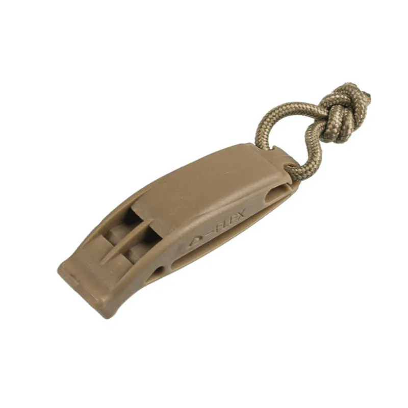 Mil-Tec | Survival Whistle | Coyote | Twin Pack