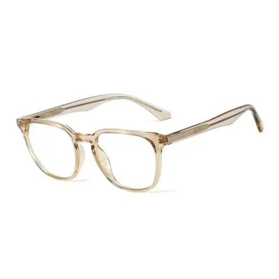 Ralferty Women's Eyeglasses Square TR90 Anti Blue Light F93391