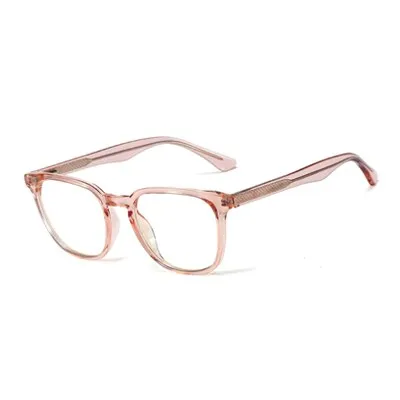 Ralferty Women's Eyeglasses Square TR90 Anti Blue Light F93391