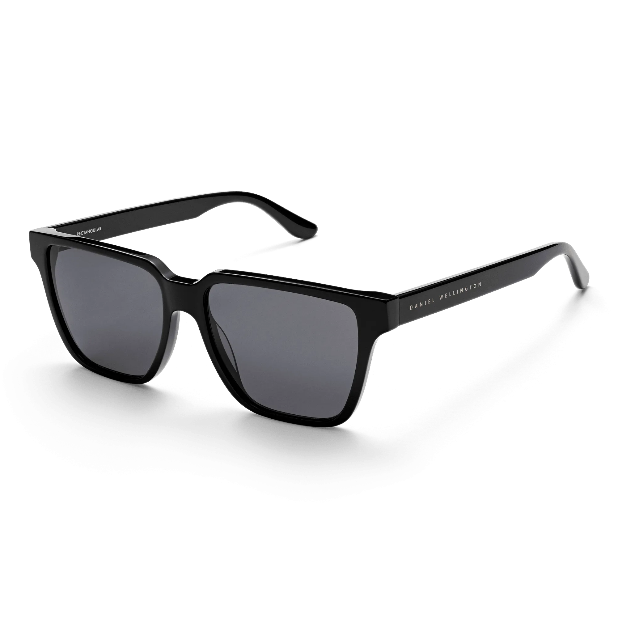 Rectangular Bio-Acetate Black