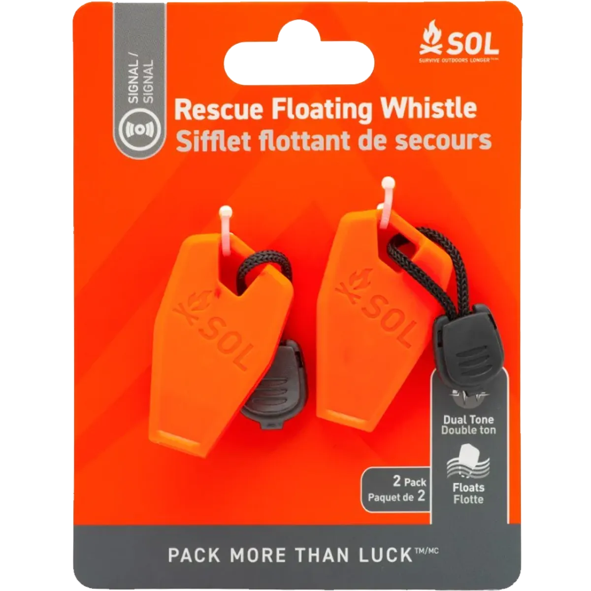 Rescue Floating Whistle (2 Pack)