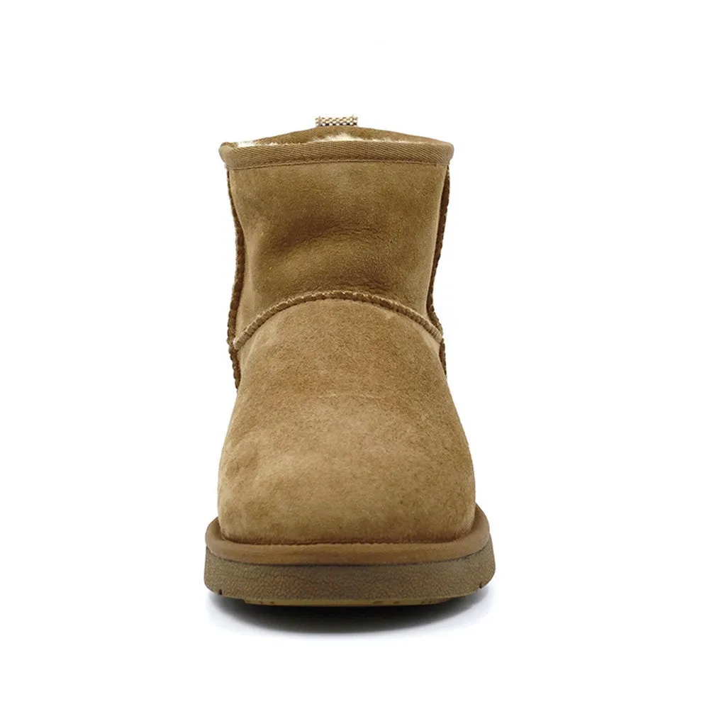 Serape Short Ugg Boot - Chestnut