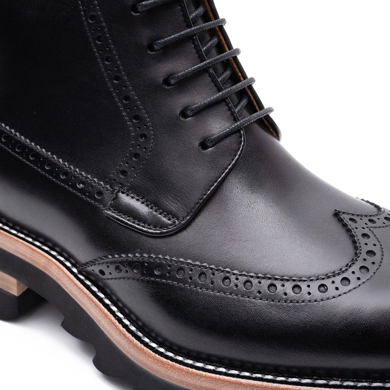 Side - Zipper Martin Boots Black