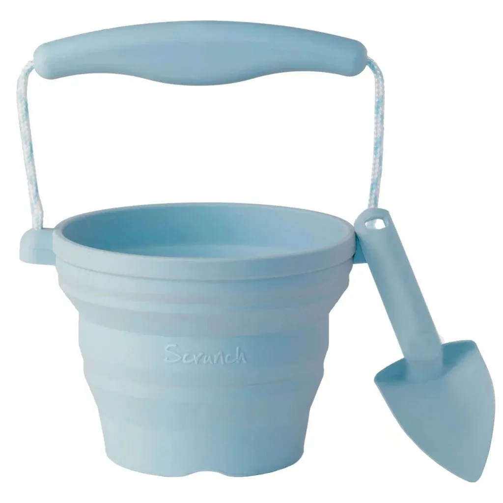 Silicone Seedling Pot   Spade - Duck Egg Blue