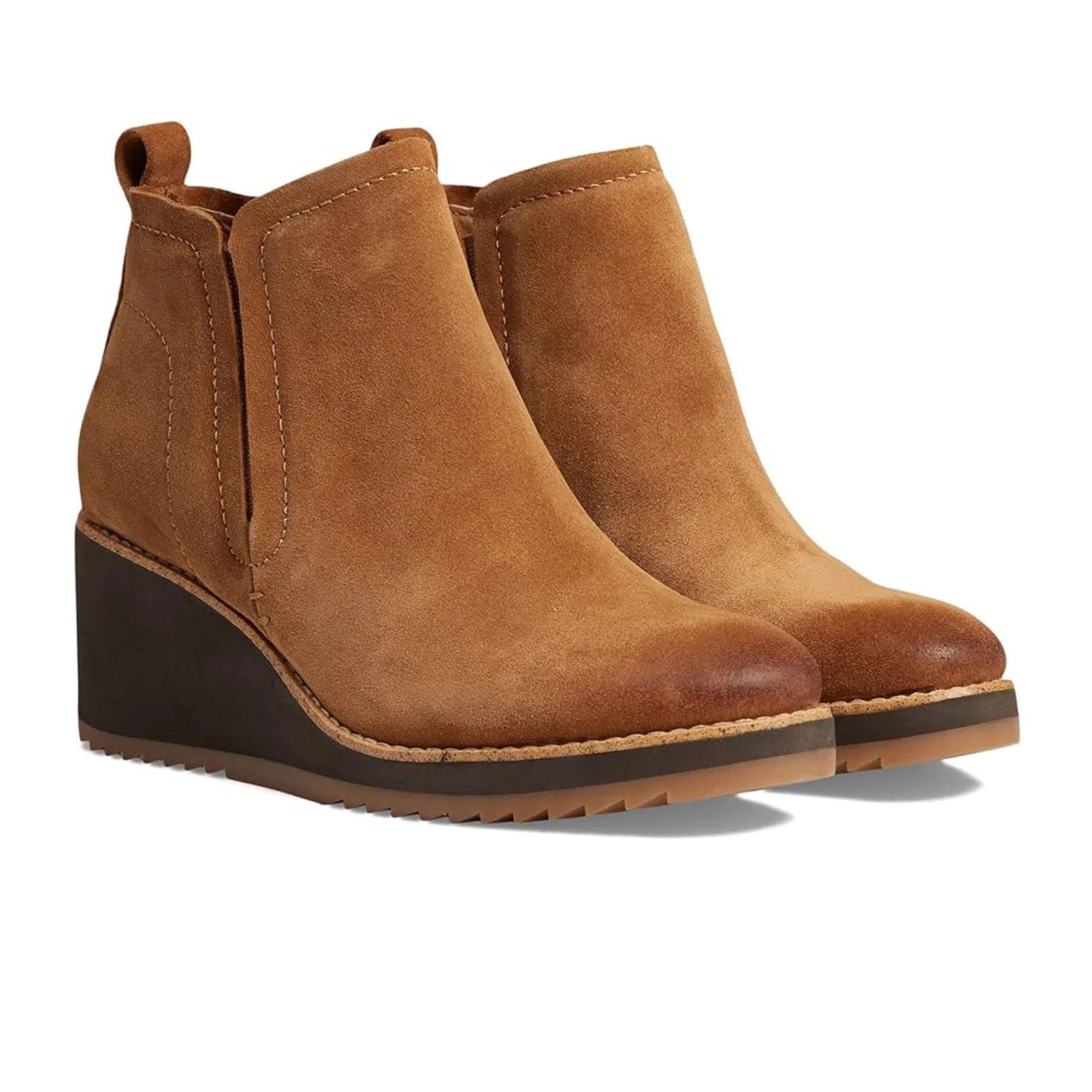 Sofft Emeree Wedge Boot (Women) - Saddle