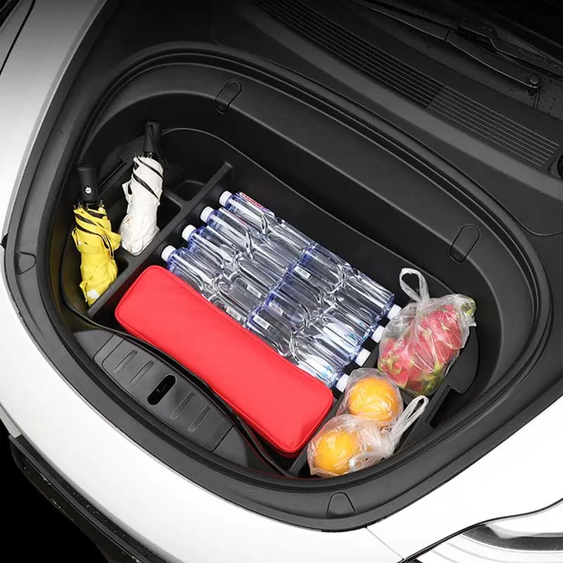 TAPTES® Front Trunk Storage Box for 2018 2019 2020 Tesla Model 3, Front Trunk Organizer