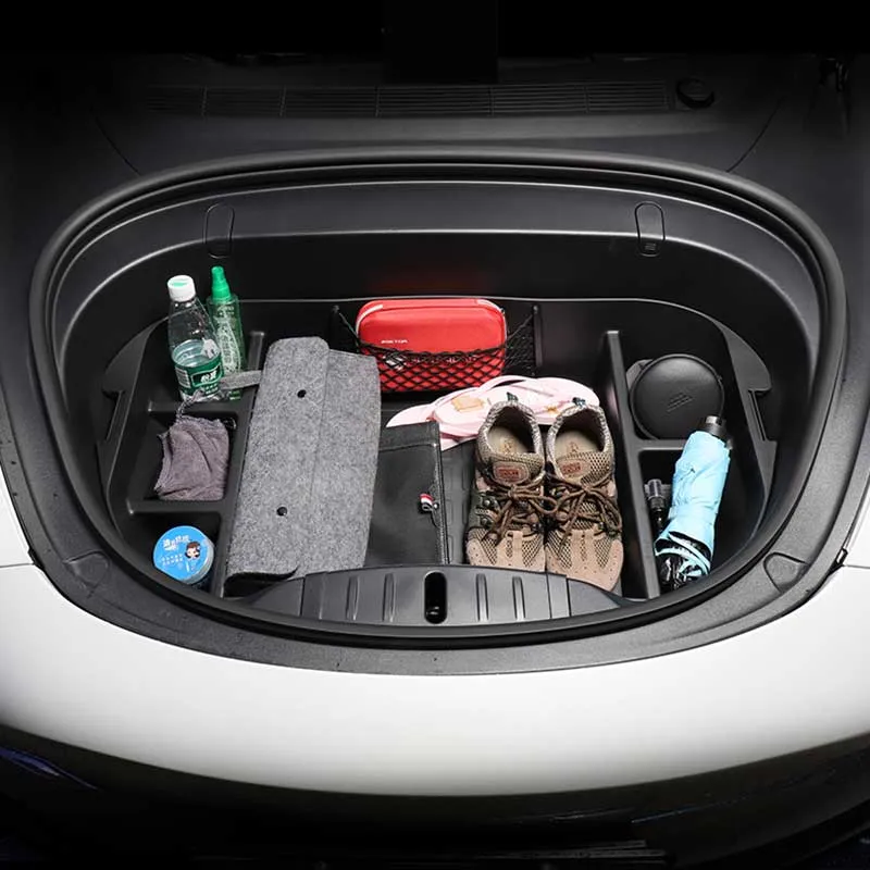 TAPTES® Front Trunk Storage Box for 2018 2019 2020 Tesla Model 3, Front Trunk Organizer