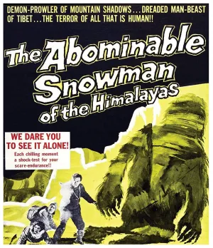 THE ABOMINABLE SNOWMAN OF THE HIMALAYAS BLU-RAY