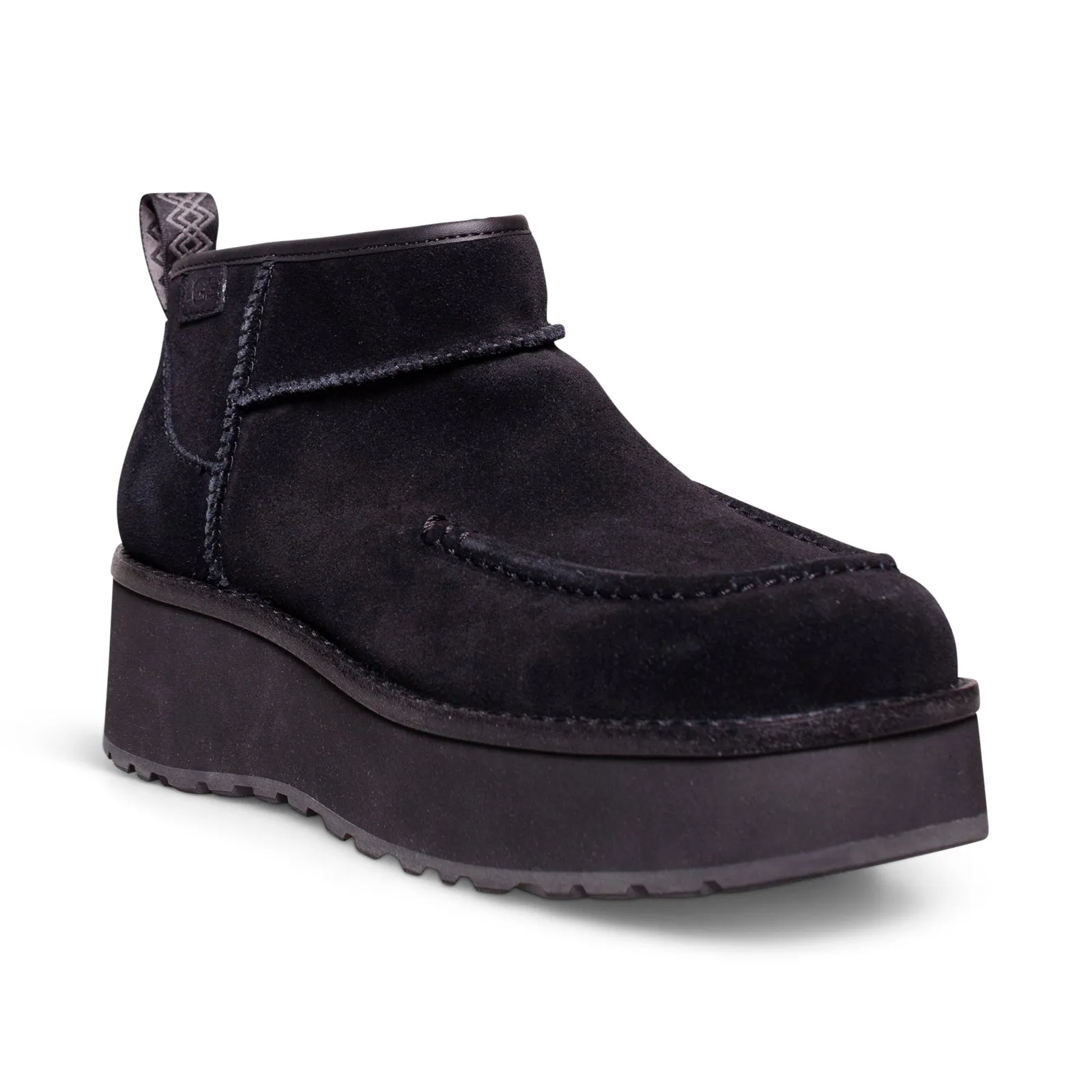 UGG Cityfunc Ultra Mini Black Boots - Women's