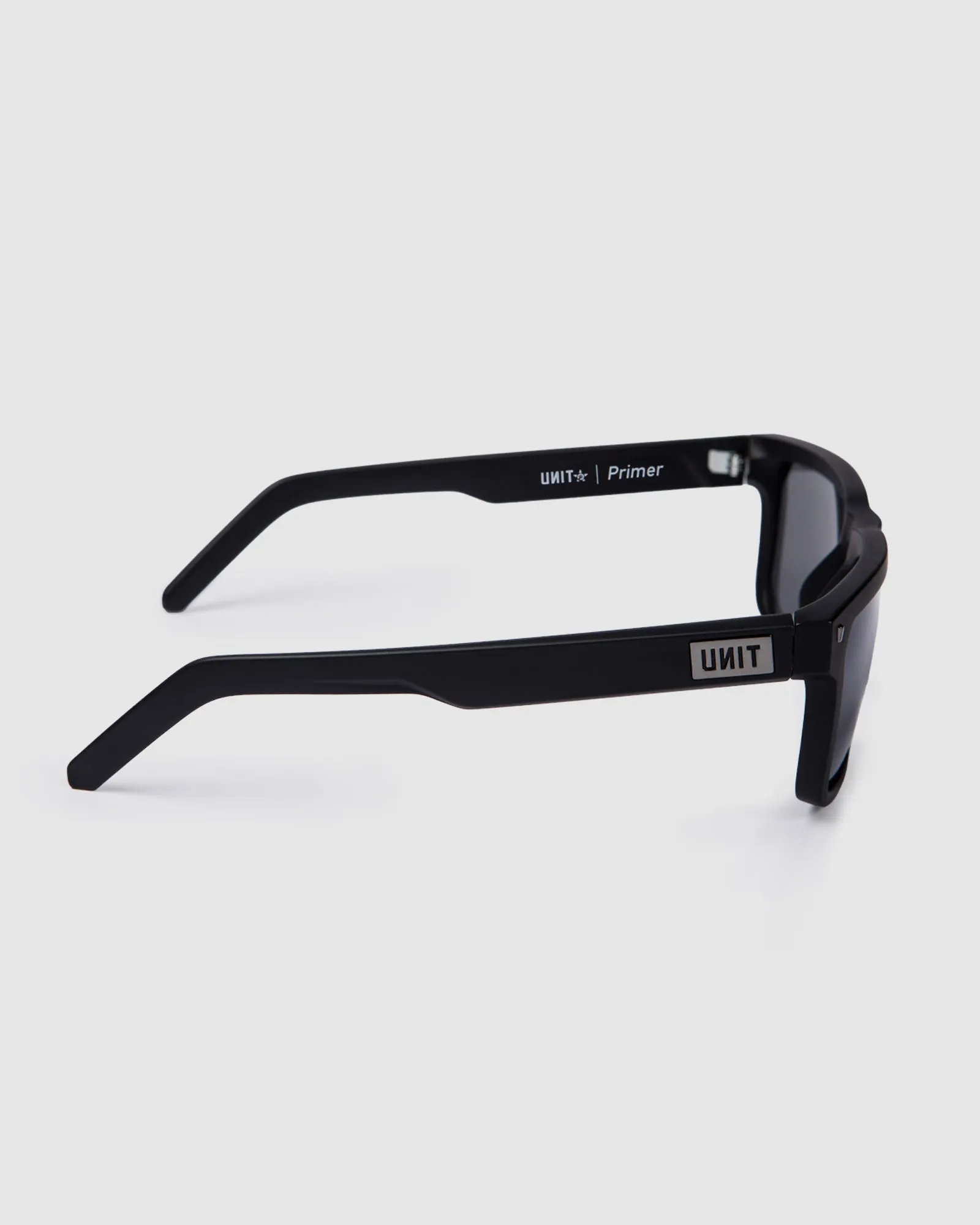 UNIT Primer Sunglasses  - Matte Black Grey Polarised